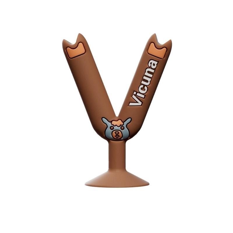 

Safe & Non Toxic Silicone Teether Chewable Teething Toy with 26 Letters Cognitive Development for Infants for Boys Girls