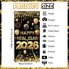 New Years Eve Party Supplies 2026 - New Years Decorations 2026 Door Cover, Happy New Year 2026 Banner, New Year Decorations for NYE Party Door