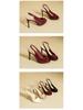Stiletto Platform Peep-toe Backless Sandals 2025 - Women's Summer High-Heels