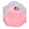 24 Holes 2 in 1 Drill Bits Stand Display Storage Box Nail Drill Bits Cleaning Brush Case Multifunctional Nail Drill Bits Case for Manicure