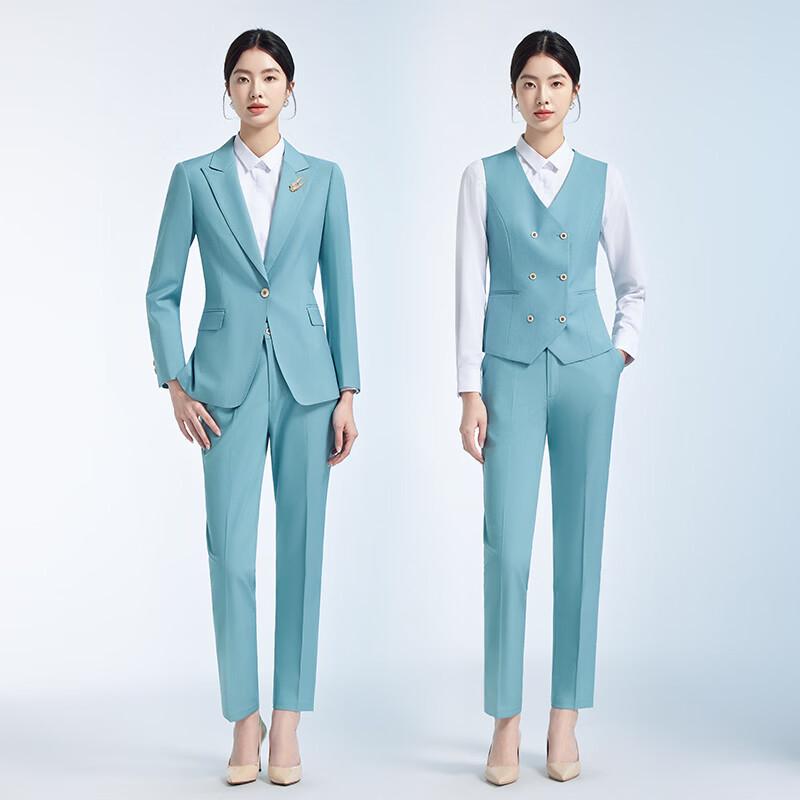 

Teluoman Women s Professional Blazer and Pants Set 2XL