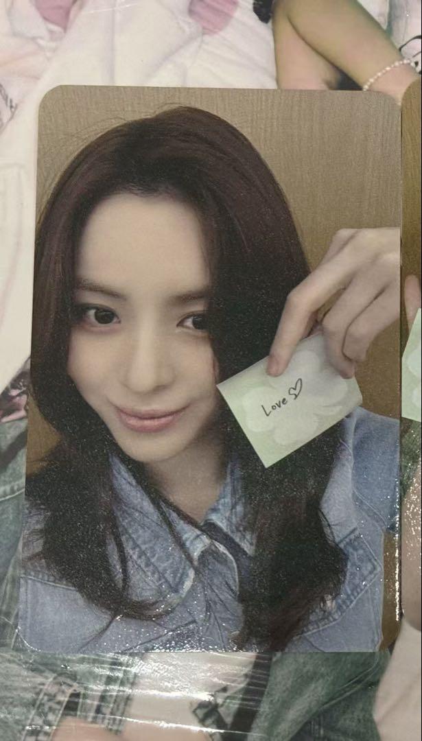 

[USED] ITZY Ryujin trading card whoop 1 piece