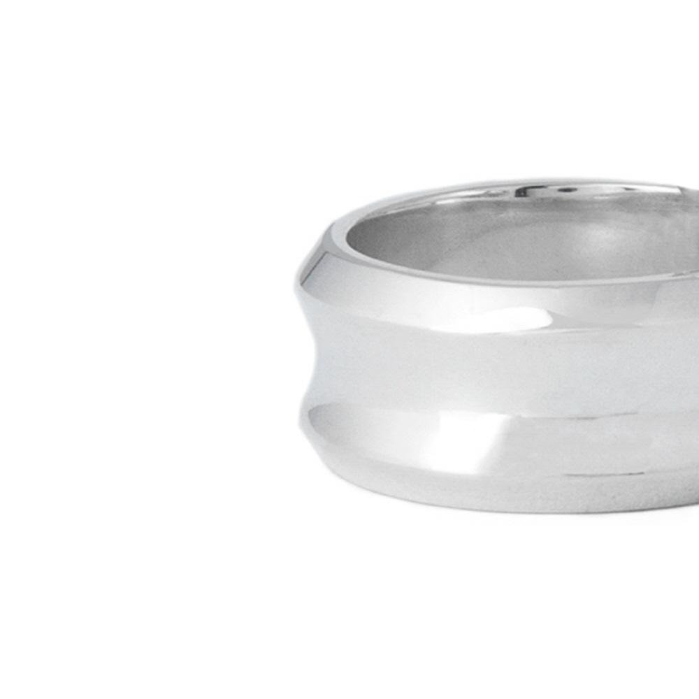Sting925 Curved Bold Ring (B Type)