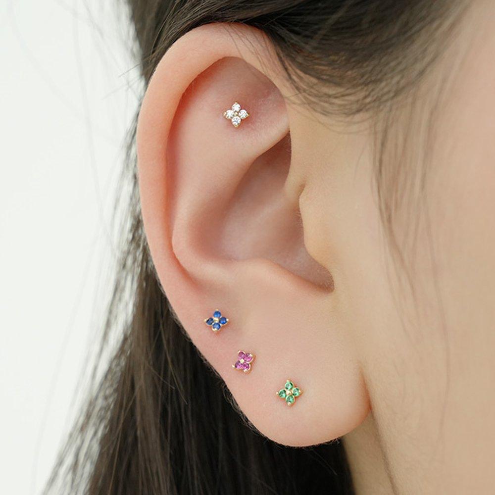 [14K Gold] Blossom Piercing (23Arp002)