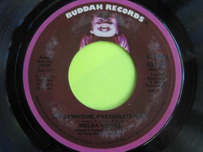 7inch Record MELBA MOORE - My Sensitive, Passionate Man / The  BDA572 Buddah Records 1977 US Soul/Funk Used