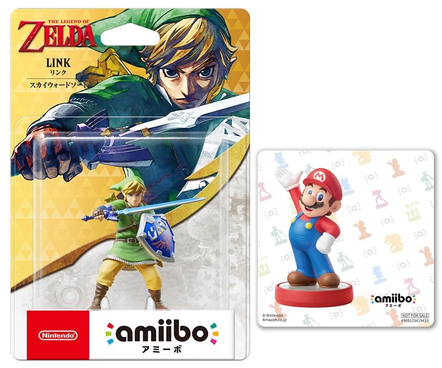 amiibo Линк Легенда о Зельде Оригинальная наклейка в комплекте [Skyward Sword] (Сериал)