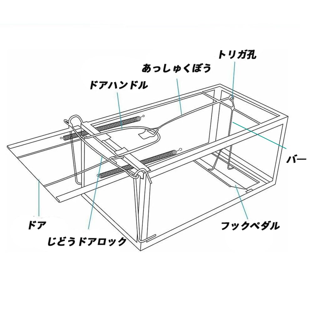 Skycabin Large Square Mouse Trap