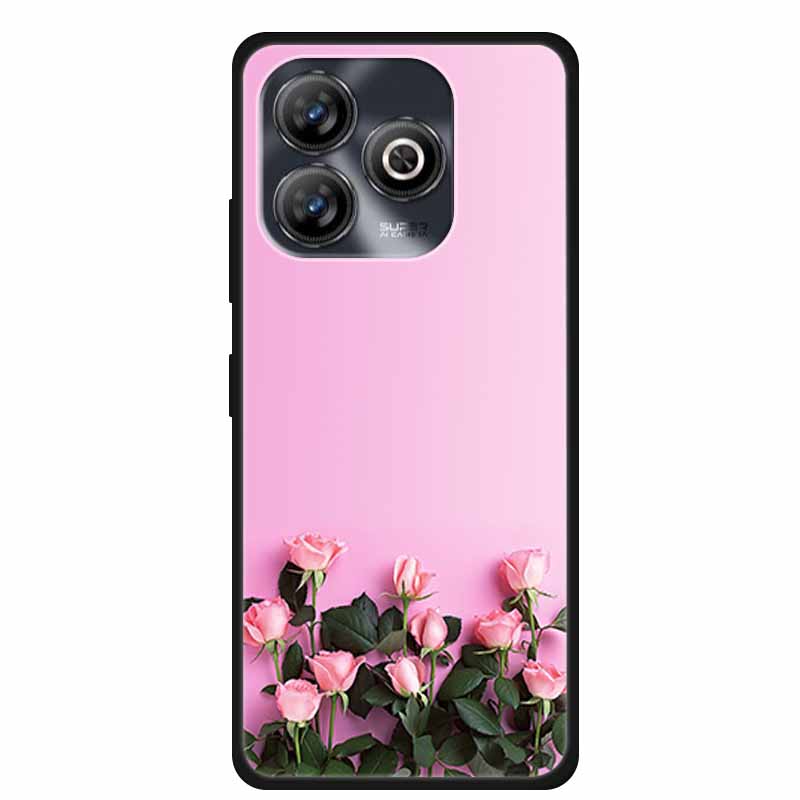 Pro ZTE BLADE A75 4G Pouzdro Zvířata Měkký Silikon TPU Pouzdra na Telefon Zadní Kryt Pro ZTE BLADEA75 Nárazuvzdorný Vlk Ochranný Cool Coque