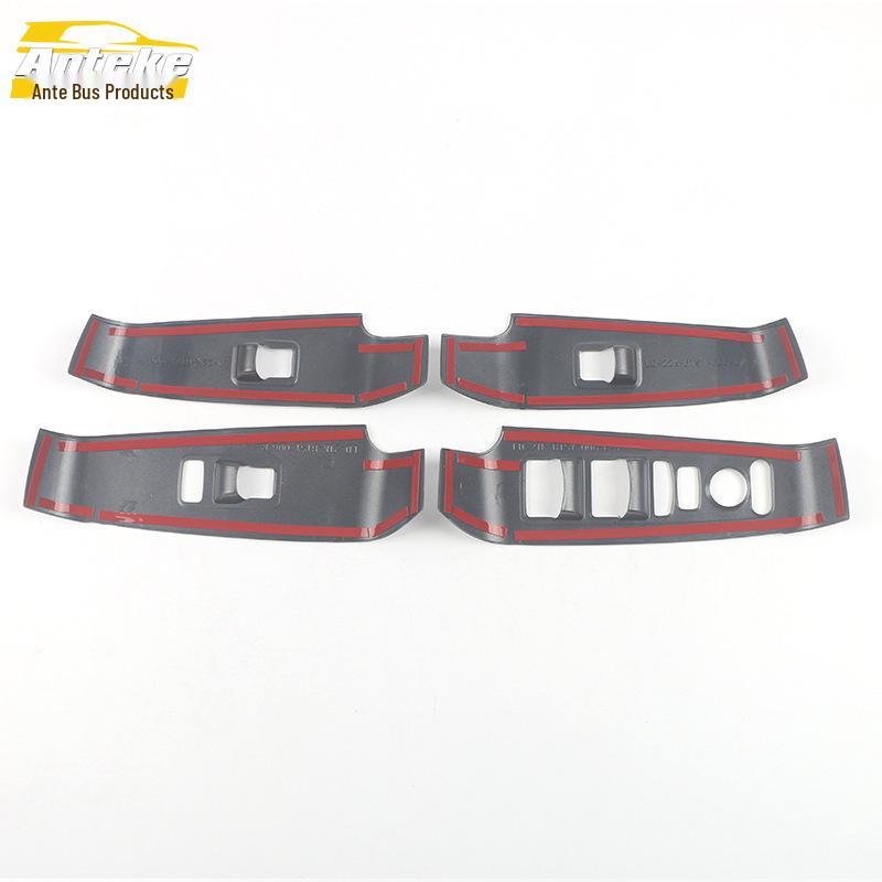 Fits 22 Eleventh-Gen Civic Models: Power Window Switch Decorative Frame & Armrest Button Sequins.