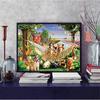 Full Square Round Diamond Painting Cat Handicraft New Arrival Diamond Embroidery Animal Mosaic Dog Home Decoration