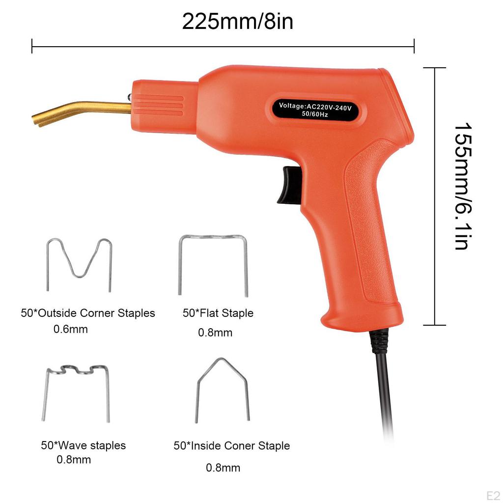 50W Handy Repair Plastic Welder Flat Staple Garage Tool