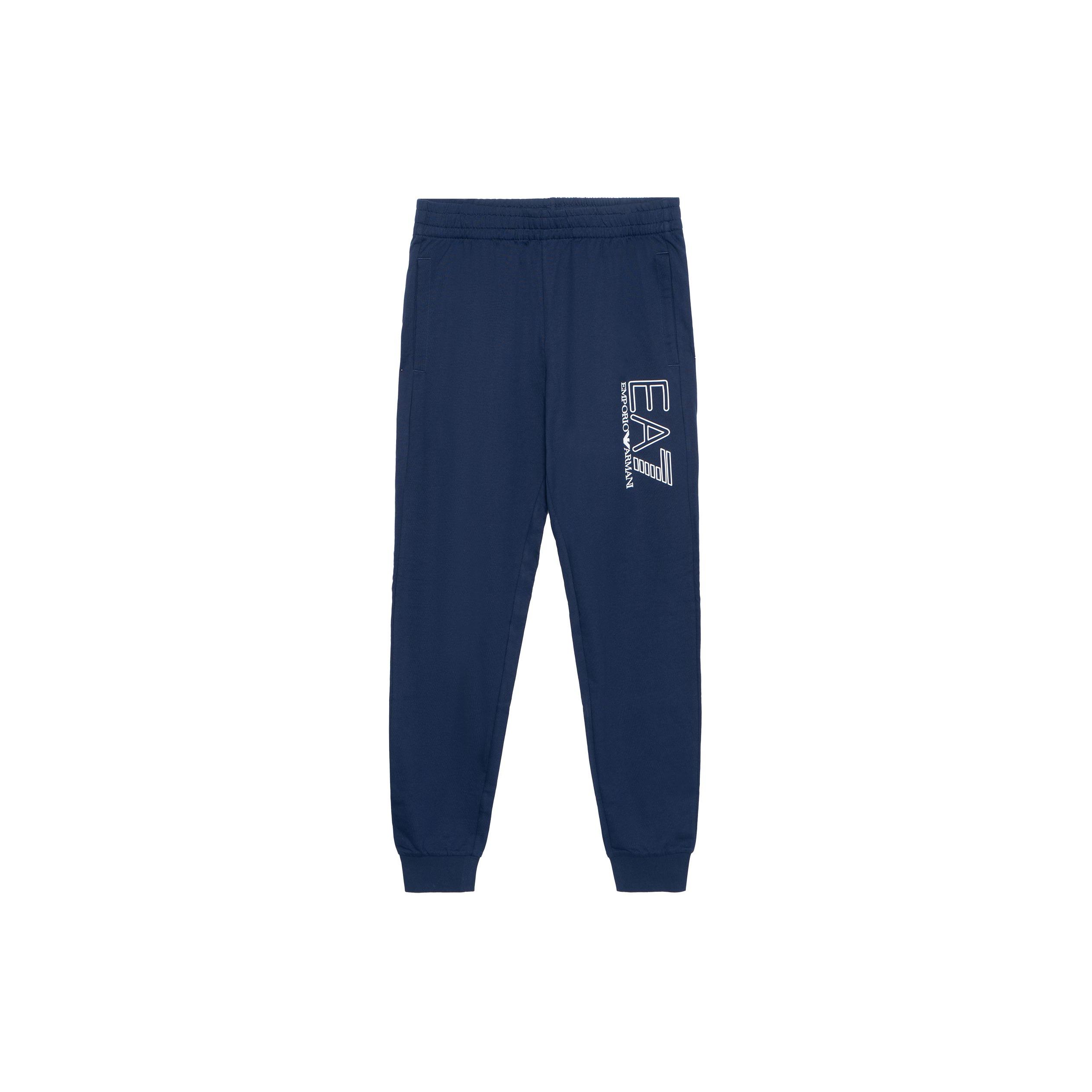 Emporio Armani Ss22 Logo Cuffed Sweatpants Men bottoms Blue 3LPP53-PJ05Z-1554 L