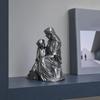 3D Printed Mother and Daughter Figurine, Mom And Daughter Hugging Statue, Loving Sculpture Heartfelt Home Decor Gift for Mother's Day Christmas or