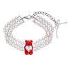 MIKSHIMAI ICONIC BEAR PEARL CHOKER