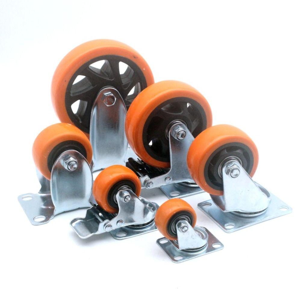 Blackheart Orange Face Furniture Castor 3" / 4" /5'' Wheel Industrial wheels Table Shelf