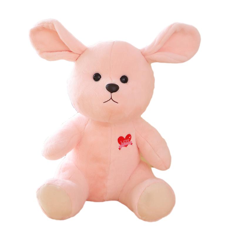

Rabbit Plush Bear Toy Childern Student Kid Gift Home Decoration Girl Present Pink Rabbit