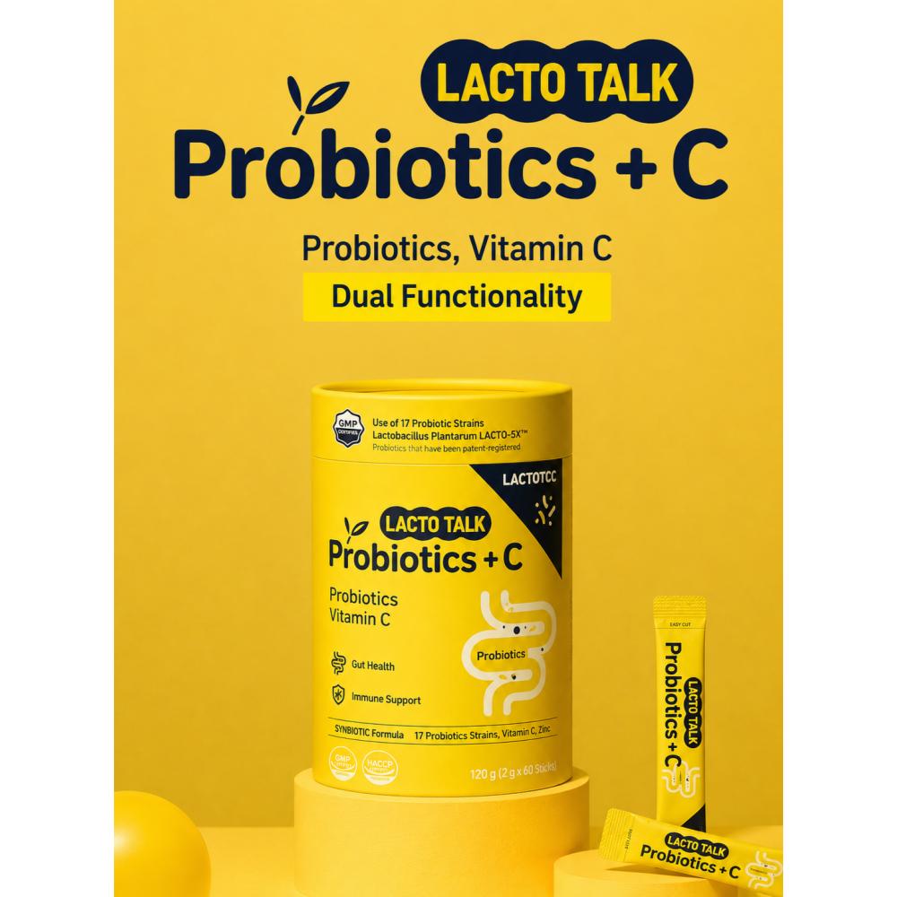 Lactotoc Probiotics 60stick 2types / Vitamin C / Immune (Vitamin C,D and Zinc)