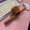 Capybara Plush Toy Bracelet: Furry Papa Circle Hug Doll Birthday Gift