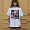 Summer Boy Band Q Version Character Men T-shirt Cotton Unisex  High-Quality Comfortable