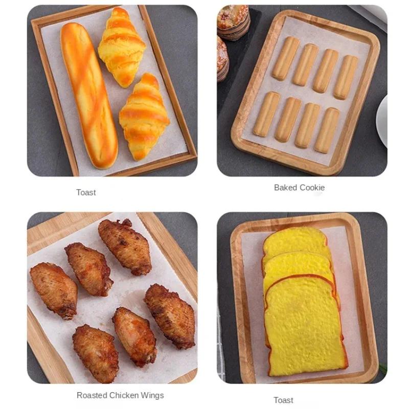 10M Baking Paper Household Kitchen Double Sided Silicone Paper for Barbecue DIY Mat Oven Cake Cookies Baking Barbecue Parties