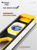 High Precision Spirit Level with Angle Inclination Balance, Vertical & Horizontal Measuring Rangefinder, Strong Magnet