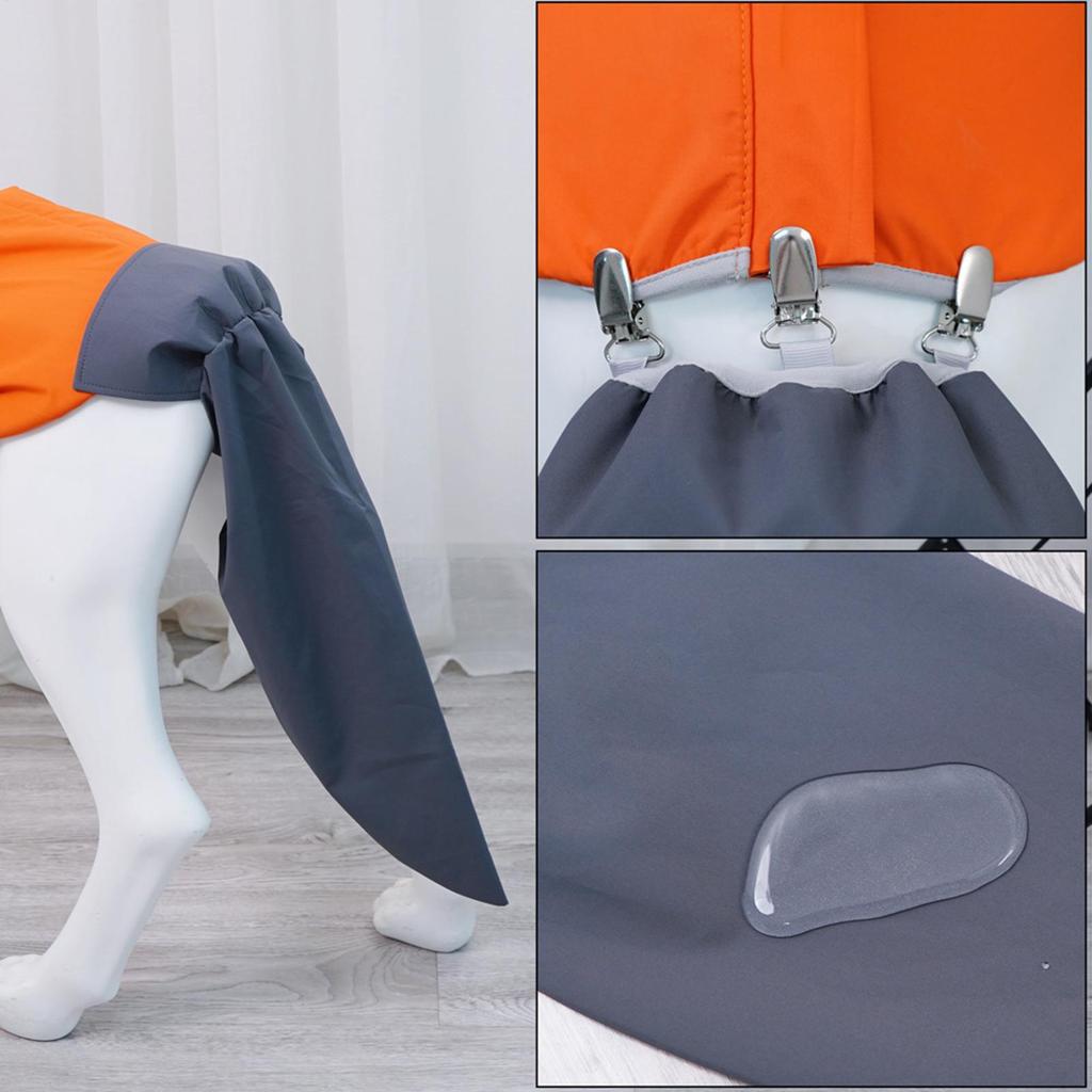 Dog Tail Protector Waterproof Tail Cover Puppy Coat Rain Guard for Small Medium Large Breeds Walking Travel Road Trip Beach