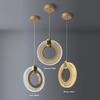 Lamp LED Modern Gold Pendant Lights,Minimalist Hanging Pendant Lighting Fixture For Bedroom,Kitchen Island,Dining Room,Entrywa