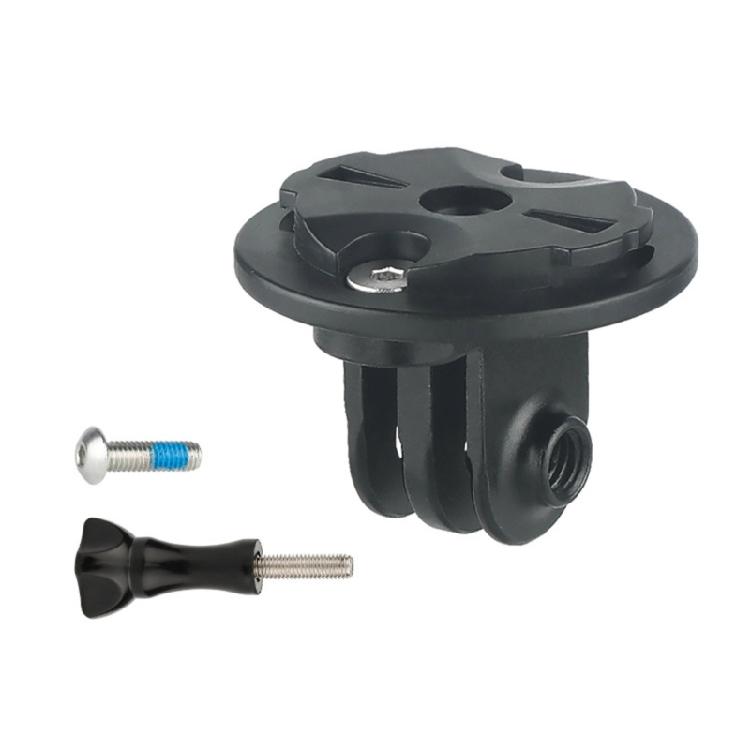 Universals Cycling Computer Mounting Base Camera Headlight Adapters Fixing Base for Road Mountain Bikes Easy to Install