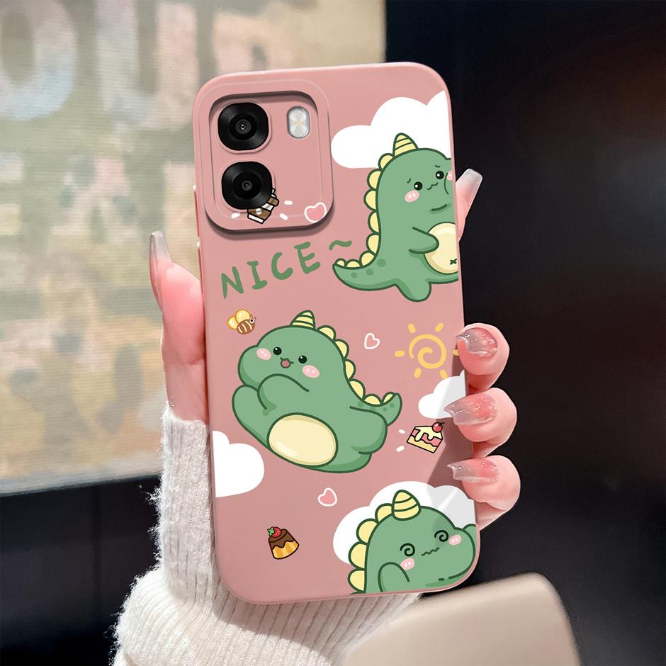 Case For Oppo A6 A6x A6s 4G 5G Cute Cartoon Cat Soft Silicone Protective Bumper Cover For OppoA6 OppoA6x A6s Anti Scratch Fundas