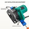 Adjustable Cutting Machine Base Guide Woodworking Locating Fixing Clamp for 4 Inch Dust Cutter and 5-6 Inch Engraver