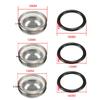 1Pc Motorcycle Master Brake Cylinder Reservoir Sight Glass Motorcycle Dirt Bike Gasket 14mm 12mm 10mm Universal Accessories
