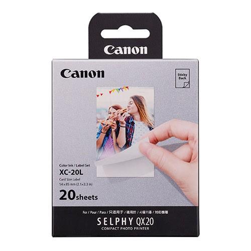 Canon XC-20L Instant Photo Paper 20 Sheets White