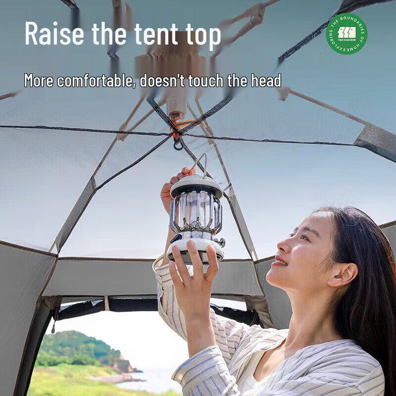 Explorer Hexagonal Automatic Camping Tent