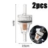 New Motorcycle Copper Core Gasoline Filter Universal Gasoline Inline Fuel Filter Resistance Car Fuel Filter Element Motorcycle