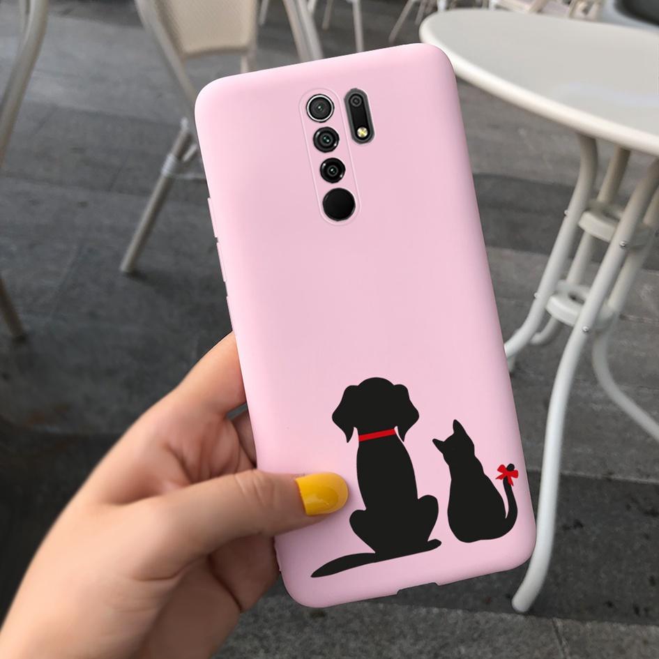 For Xiaomi Redmi 9 Case Silicone Daisy Cactus Phone Back Cover For Redmi 9 Prime Soft Case For Xiaomi Poco M2 M 2 Reloaded Coque