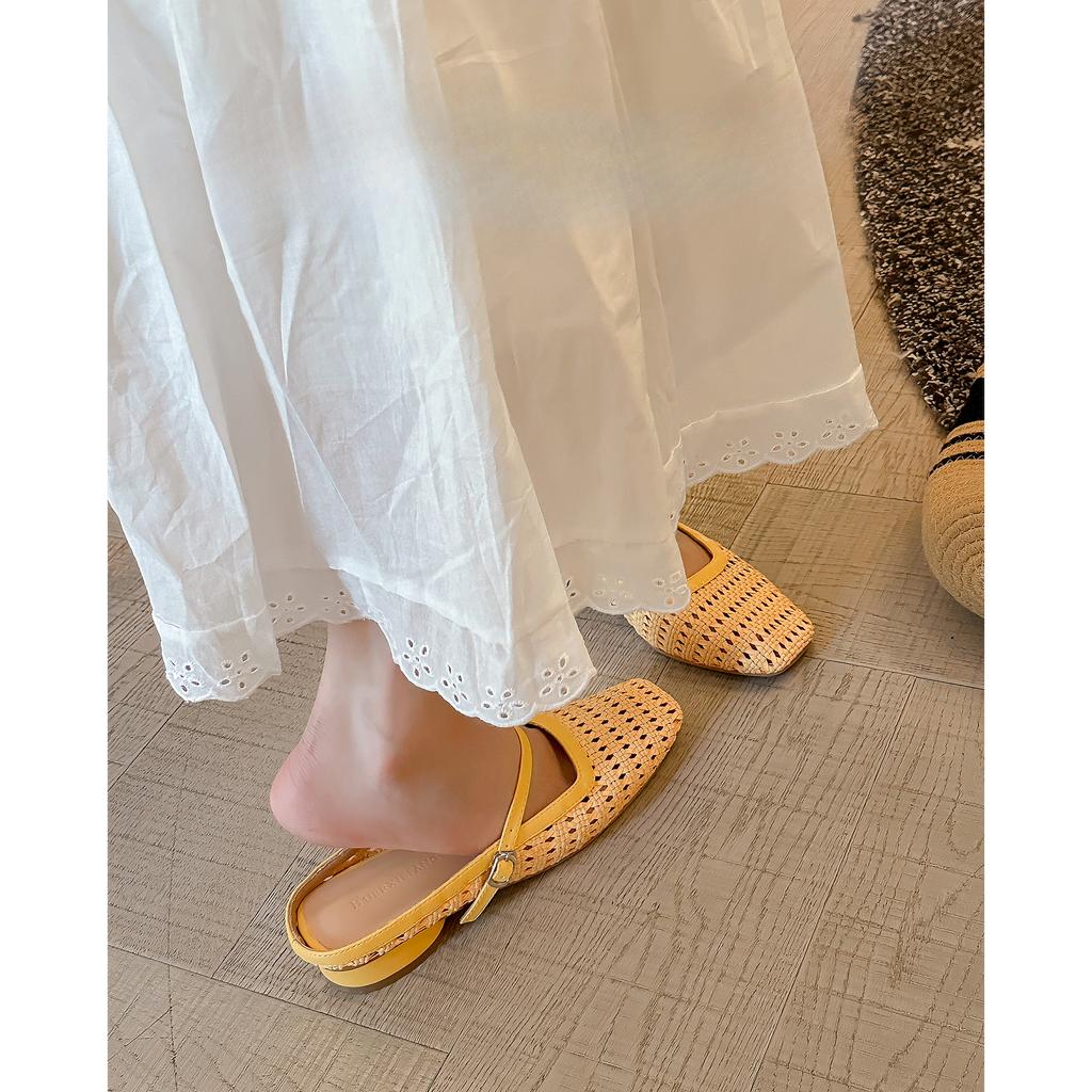 Sapatos para Aumentar a Altura Tênis com Salto Grosso Vazados Chinelos Calçados Femininos