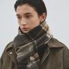 NICOLE MIXED CHECK MUFFLER_BROWN