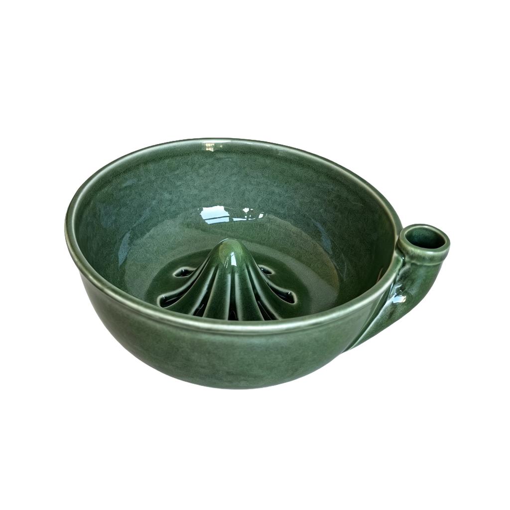 Ceramic Berry Rinse Bowl with Drainage Fruit Washer Spinner 360 Degree Rotating for Home Kitchen Cleaning Berries Vegetables