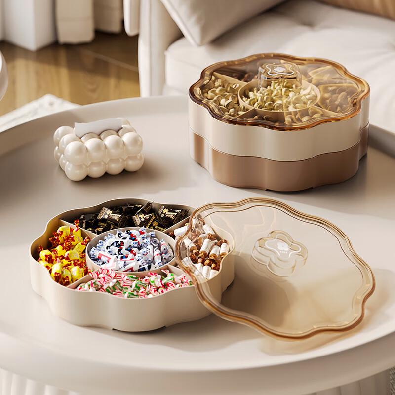 JIN MING LI Multi-Compartment Dried Fruit & Snack Box
