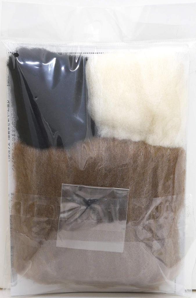 Hamanaka Ullfilt Kit Djur gjorda med nålfilt Utter H441-500