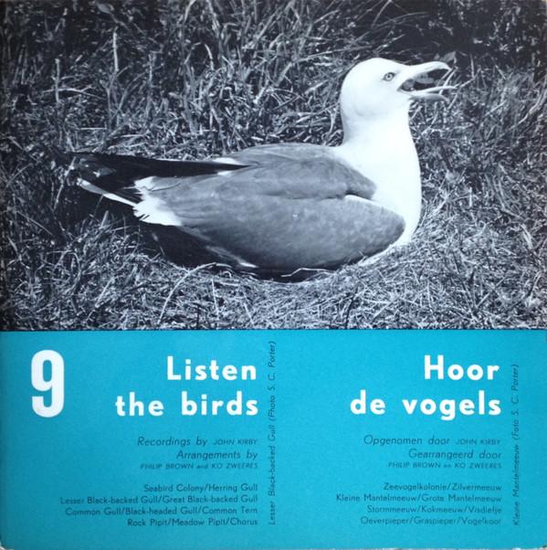 7inch Record JOHN KIRBY  Listen The Birds 9  Hoor De Vogels HDV9 EUROPEAN PHONO Netherland Sound Effects  Nature Used