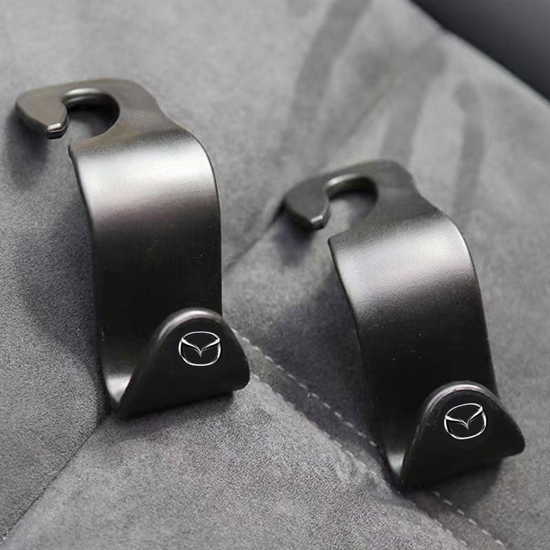 Bilsete Nakkestøtte Krok Oppbevaringshenger Biltilbehør For Mazda 3 7 8 Atenza Axela 5 6 323 500 RX7 RX8 CX9 CX30 CX7 CX6 CX5