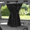 2pc UV Protection Foldable Car Sun Shade Side Window Curtain Auto Accessories New