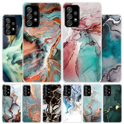 Mode Geometrische Marmor Abdeckung Telefon Fall Für Samsung Galaxy A51 A71 A50 A70 A40 A30 A20E A10 A41 A31 A21S A11 A01 A6 A8 + A7 A9