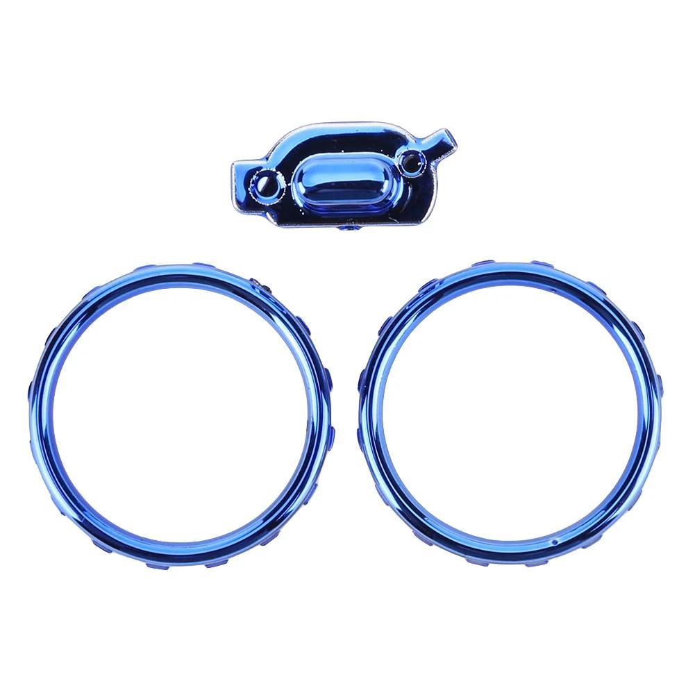 Accent Joystick Rings Accessories for Xbox One Elite Series 2 Profile Switch Buttons with Screwdriver Matte Chrome Plated