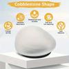Solar Pebble Lawn Lights, Waterproof Outdoor Glowing Stone Lights, Garden Landscape Pathway Decorative Solar Lamps