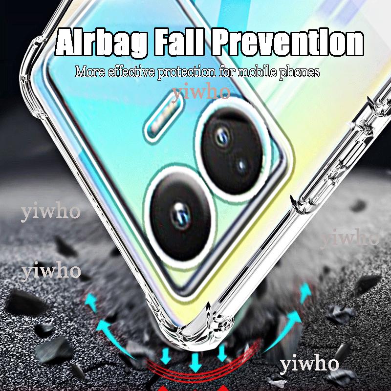 Transparent Silicone Soft Phone Case on For Realme GT Neo5 SE Back Clear Covers on For OPPO Realme GTNEO5 Neo 5 SE 5se