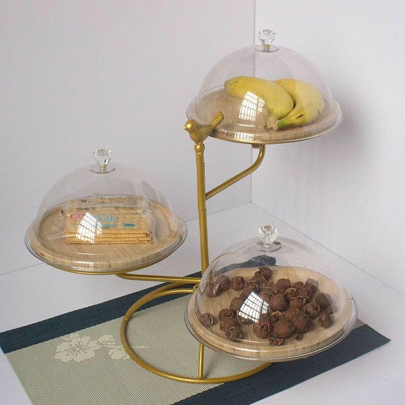 Multi-Function Food Display Tray with Lid