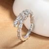 2026 High-end Flash Diamond Spirit Snake Ring Women's Niche Design Open Index Finger Ring Cold Wind Fashion Personality Ring Tide