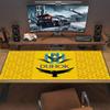 DUHOK SC Logo Color Mouse Pad Large Gaming Table Cushion Non-slip Laptop Tablet Big Mousepad XXL Mat Mini PC Playmat With Lock Edge